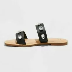 Women's Brit Two Band Embellished Sandals - A New Dayâ„¢ Tan