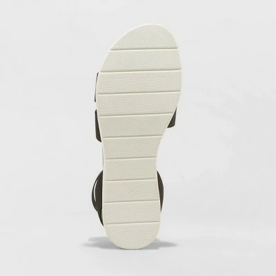 Women's Esme Elastic Ankle Strap Sandals - A New Day™ Black 5 Women's Esme Elastic Ankle Strap Sandals - A New Day™ Black - Image 3