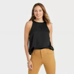 Women's Satin Racer Tank Top - A New Day™ -A New Day popular shop unnamed file 3746