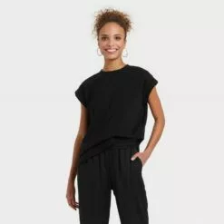 Women's Short Sleeve T-Shirt - A New Day™ -A New Day popular shop unnamed file 3809