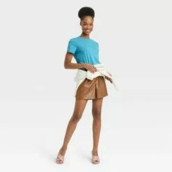 Women's Short Sleeve T-Shirt - A New Day™ -A New Day popular shop unnamed file 3820