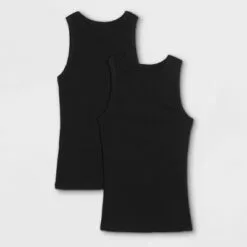 Women's Slim Fit Ribbed 2pk Bundle Tank Top - A New Day™ -A New Day popular shop unnamed file 3845