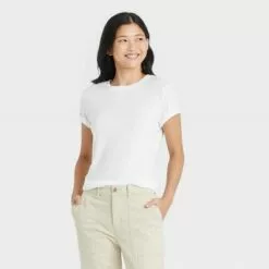 Women's Short Sleeve Slim Fit 3pk Bundle T-Shirt - A New Day™