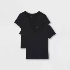 Women's Short Sleeve Scoop Neck Slim Fit 2pk Bundle T-Shirt - A New Day™ 8 Women's Short Sleeve Scoop Neck Slim Fit 2pk Bundle T-Shirt - A New Day™ -A New Day popular shop unnamed file 3869