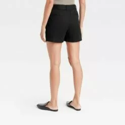 Women's High-Rise Pleat Front Shorts - A New Day™