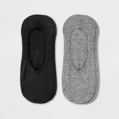 Women's Cotton Jersey 2pk Liner Socks - A New Day™ 4-10 White/beige 6 Women's Cotton Jersey 2pk Liner Socks - A New Day™ 4-10 White/beige - Image 5