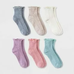 Women's 6pk Lettuce Edge Ankle Socks - A New Day™ 4-10 Black/white/gray 10 Women's 6pk Lettuce Edge Ankle Socks - A New Day™ 4-10 Black/white/gray -A New Day popular shop unnamed file 4060