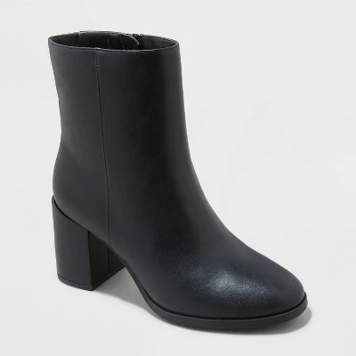Women's Janelle Dress Boots - A New Day™ Black 7 Women's Janelle Dress Boots - A New Day™ Black - Image 5