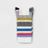 Women's Striped 3pk Crew Socks - A New Day™ Blue/Gray 4-10 -A New Day popular shop unnamed file 4072