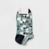 Women's Floral 3pk Low Cut Socks - A New Day™ Gray/Navy/White 4-10