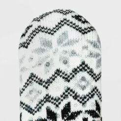 Women's Snowflake Double Lined Cozy Booties with Grippers - A New Day™ Ivory 4-10 10 Women's Snowflake Double Lined Cozy Booties with Grippers - A New Day™ Ivory 4-10 -A New Day popular shop unnamed file 4104