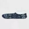 Women's Fair Isle Snowflake Double Lined Cozy Booties with Grippers - A New Day™ Blue 4-10 -A New Day popular shop unnamed file 4124
