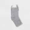 Women's 3pk Mary Jane Fold Over Cuff Socks - A New Day™ 4-10 Gray Heather -A New Day popular shop unnamed file 4271