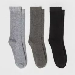 Women's 3pk Crew Socks - A New Day™ 4-10 Black -A New Day popular shop unnamed file 4281