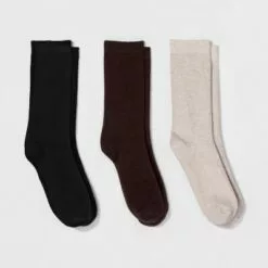 Women's 3pk Crew Socks - A New Day™ 4-10 Black -A New Day popular shop unnamed file 4282