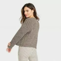Women's Ribbed Cardigan - A New Day™