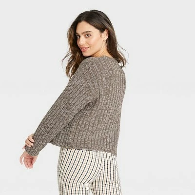 Women's Ribbed Cardigan - A New Day™ 3 Women's Ribbed Cardigan - A New Day™
