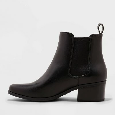 Women's Ellie Chelsea Boots - A New Day™ Black 3 Women's Ellie Chelsea Boots - A New Day™ Black