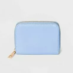 Women's Small Zip Wallet - A New Day™ Black -A New Day popular shop unnamed file 4473