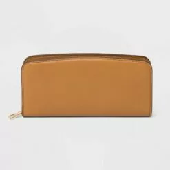 Women's Zip Wallet - A New Day™ Brown -A New Day popular shop unnamed file 4503