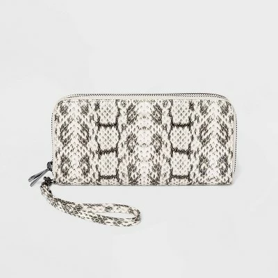 Women's Double Zip Wallet - A New Day™ Brown 10 Women's Double Zip Wallet - A New Day™ Brown - Image 8