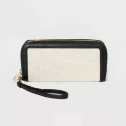 Women's Double Zip Wallet - A New Day™ Brown 21 Women's Double Zip Wallet - A New Day™ Brown -A New Day popular shop unnamed file 4515