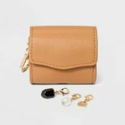 Ear Bud Case Coin Purse - A New Day™ Metallic Gray 17 Ear Bud Case Coin Purse - A New Day™ Metallic Gray -A New Day popular shop unnamed file 4530