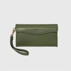 Flap Pouch with Folded Double Interior Wristlet - A New Day™ Blue -A New Day popular shop unnamed file 4540