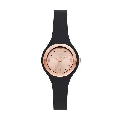 Women's Rubber Unibody Strap Watch - A New Day™ Blush/rose Gold -A New Day popular shop unnamed file 4579