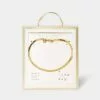 14K Gold Plated Herringbone Chain Bracelet - A New Day™ 2 14K Gold Plated Herringbone Chain Bracelet - A New Day™ -A New Day popular shop unnamed file 476
