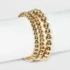 Brass Beaded Bracelet 3pc - A New Day™ Gold -A New Day popular shop unnamed file 502