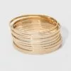 Bangle Bracelet 10pc - A New Day™ Gold