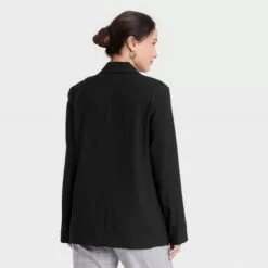 Women's Drapey Twill Blazer - A New Day™