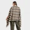 Women's Plus Size Plaid Wrap Jacket - A New Day™ Brown One Size 2 Women's Plus Size Plaid Wrap Jacket - A New Day™ Brown One Size -A New Day popular shop unnamed file 559
