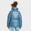 Women's Medium Length Wet Look Puffer Jacket - A New Day™ 2 Women's Medium Length Wet Look Puffer Jacket - A New Day™ -A New Day popular shop unnamed file 578