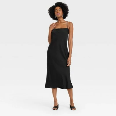 Women's Apron Slip Dress - A New Day™ 5 Women's Apron Slip Dress - A New Day™ - Image 3