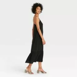 Women's Sleeveless Ruffle Hem Dress - A New Day™ 7 Women's Sleeveless Ruffle Hem Dress - A New Day™ -A New Day popular shop unnamed file 721