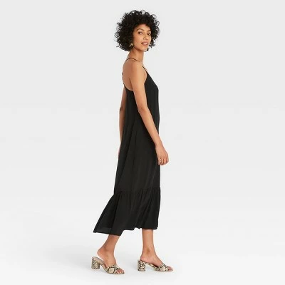 Women's Sleeveless Ruffle Hem Dress - A New Day™ 4 Women's Sleeveless Ruffle Hem Dress - A New Day™ - Image 2