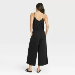 Women's Sleeveless Smocked Waist Jumpsuit - A New Dayâ„¢