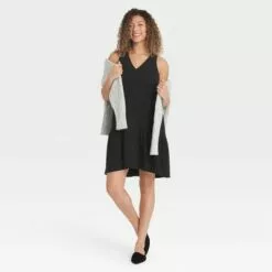 Women's Sleeveless Hem Knit Dress - A New Day™ -A New Day popular shop unnamed file 750