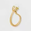 Short Metal Squiggle Drop Earrings - A New Day™ Light Gold -A New Day popular shop unnamed file 765