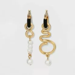 Huggie Hoop Earrings - A New Day™ Rust -A New Day popular shop unnamed file 781