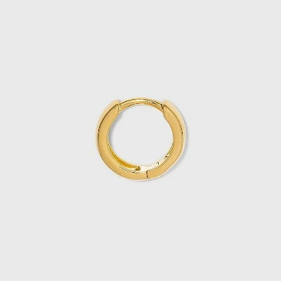 14K Gold Plated Huggie Hoop Earrings - A New Day™ 3 14K Gold Plated Huggie Hoop Earrings - A New Day™