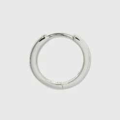 Band Hoop Earrings - A New Day™ Silver