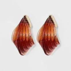 Ridged Hoop Earrings - A New Day™ Green 11 Ridged Hoop Earrings - A New Day™ Green -A New Day popular shop unnamed file 893