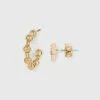 Stud and Ball Hoop Trio Earrings - A New Day™ Gold 1 Stud and Ball Hoop Trio Earrings - A New Day™ Gold -A New Day popular shop unnamed file 980